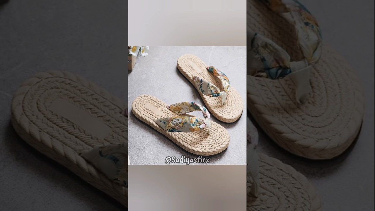 Beautiful And Stylish Flip Flops 😍||