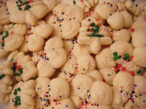 BUTTERY CREAM CHEESE SPRITZ COOKIES! Cookie Press how to!