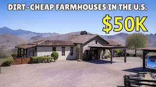DIRT-CHEAP Arizona FARMHOUSES With Land | Hidden Real Estate Gems with Acreage You Can Afford!
