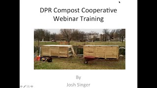 DPR Compost Cooperative Training