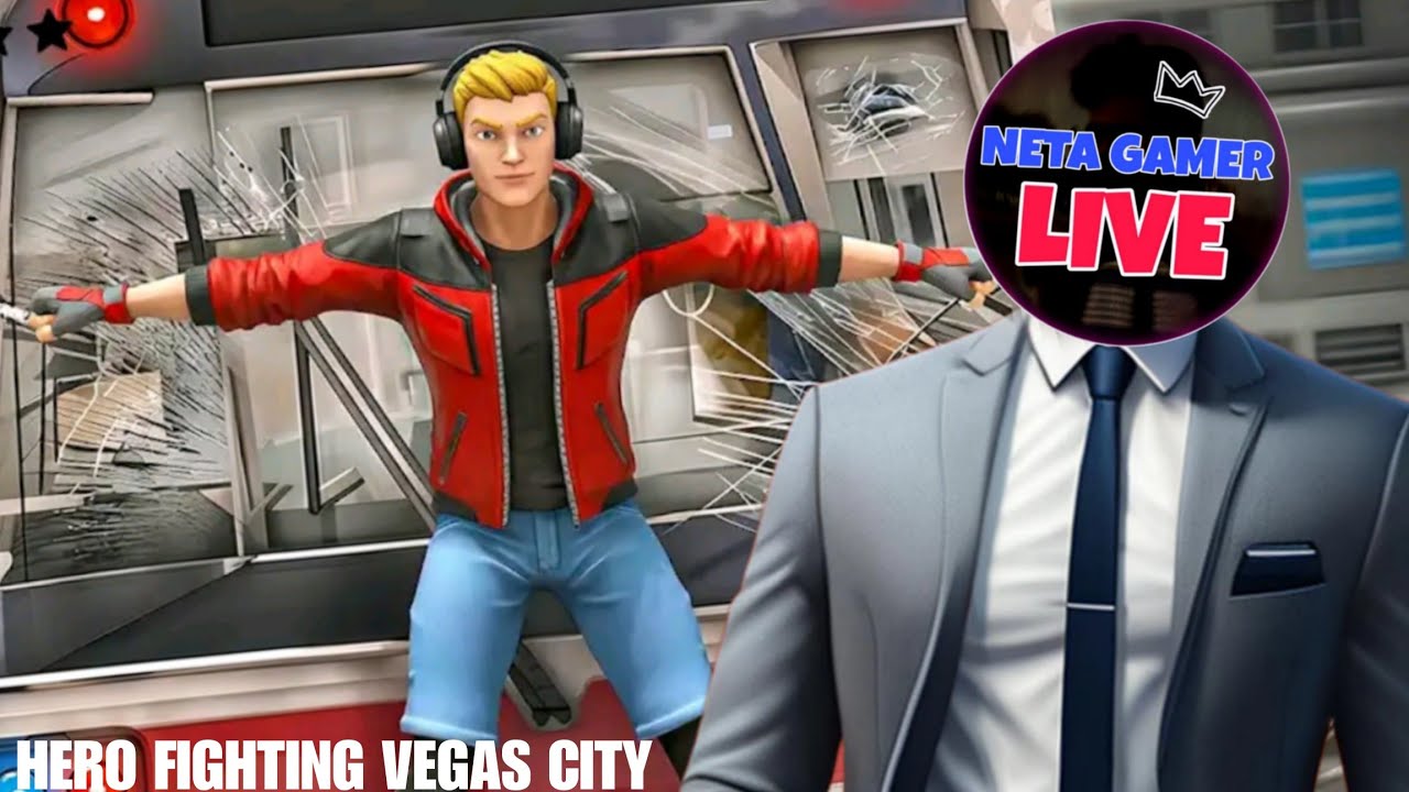 Hero Fighting Vegas City Gameplay in hindi | Android Action superhero Game