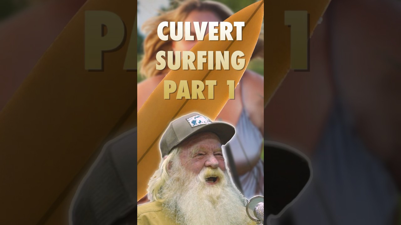 Mark floods his neighborhood in an attempt to surf. #backdownsouthclothing #hunting #surf #country