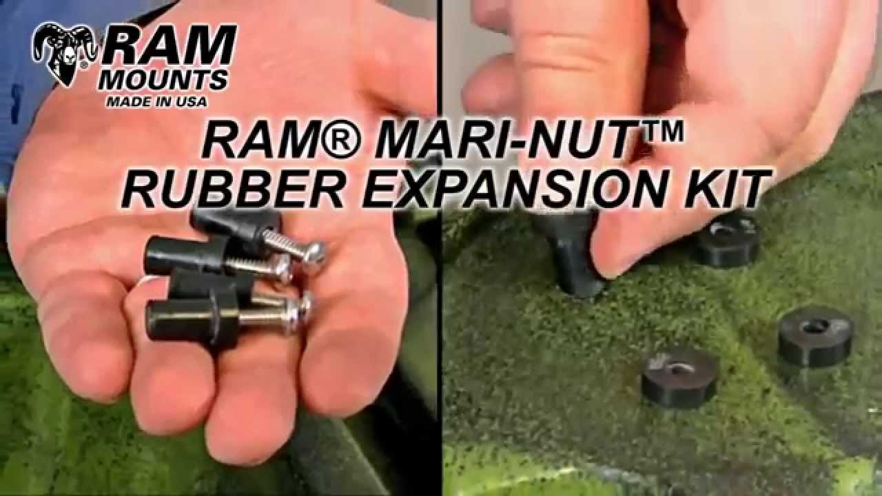 RAM® Mari Nut™ Rubber Expansion Kit - iboats.com