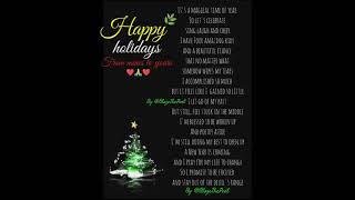 happy holidays #poet #poem #blazethepoet #mylifrthroughpoetryeyes