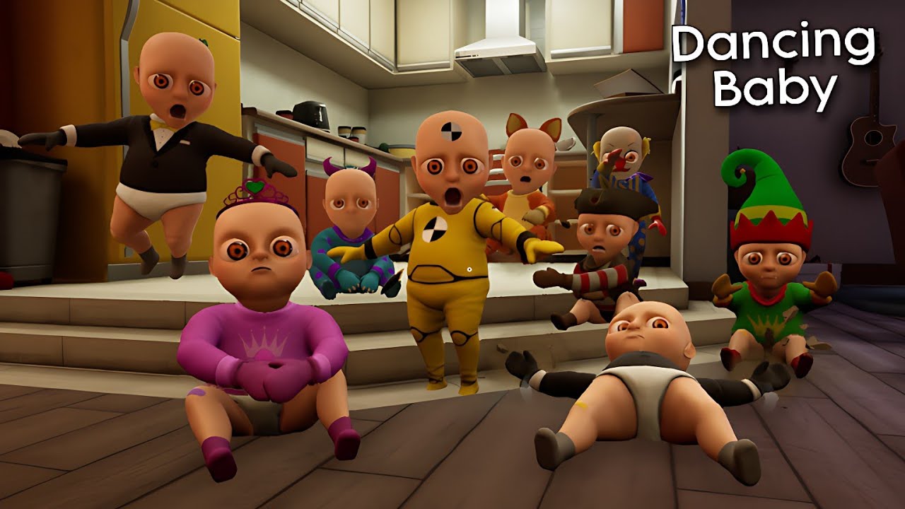 Yellow Baby Is Having A Party - The Baby in Yellow