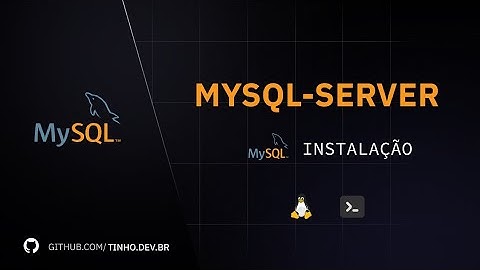 ~ Extremamente fácil instalar o mysql-server no linux pelo terminal :) Guia de instalação