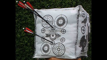 EBAY/AMAZON SHOT STOPPA CUBE ARCHERY TARGET REVIEW