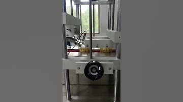 Automatic pop corn snack bowl cup lid top pressing sealing machine video