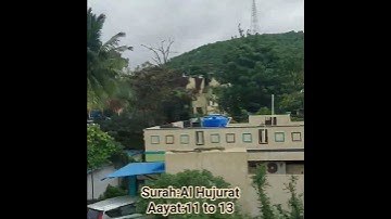 Surah:Al Hujurat Aayat:11 to 13