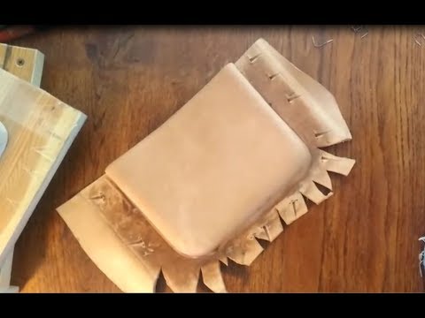 le moulage du cuir - YouTube