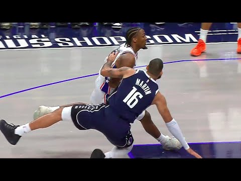 Tyrese Maxey Makes Caleb Martin Touch Earth 😬