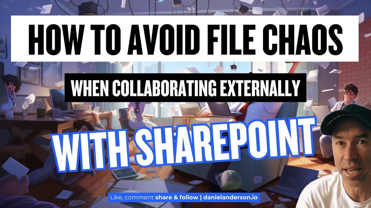 How to Request files from external people in SharePoint - YouTube