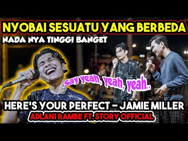 Here's Your Perfect - Jamie Miller (Cover) By Adlani Rambe Feat. Story Official class=