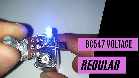 How To Make LED Dimmer Using BC547