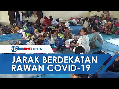Jarak Berdekatan, Pengungsi Banjir di Kabupaten Bandung Rawan Terpapar Corona