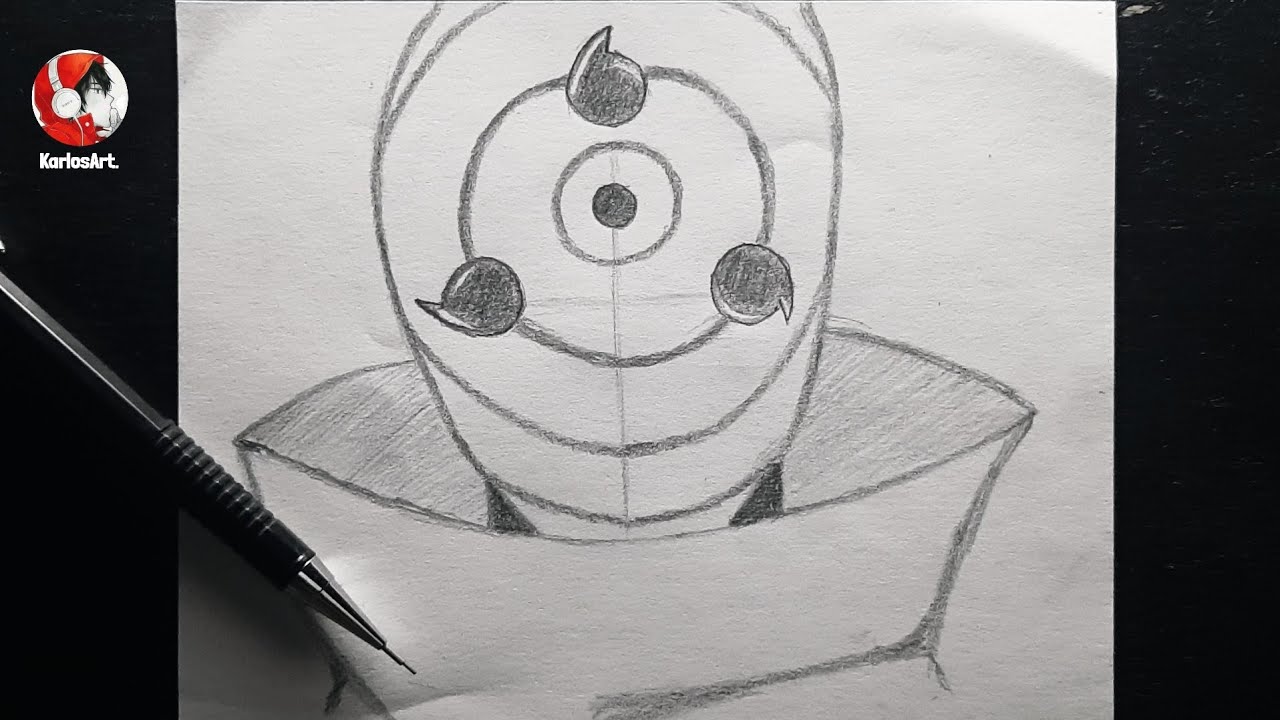 Como Dibujar A Obito Uchiha PASO A PASO A LAPIZ Y FACIL | how to draw obito  uchiha / Naruto - thptnganamst.edu.vn