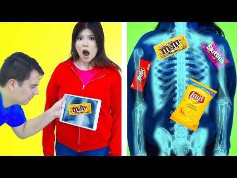 10 WAYS TO SNEAK FOOD INTO THE MOVIES | FUNNY USEFUL HACKS TIPS AND TRICKS BY CRAFTY HACKS