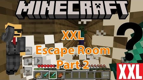 Minecraft: XXL Escape Room Part 2 (Puzzle Map)