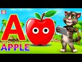 Phonics Song 2 with TWO Words in 3D - A For Apple🍎🍏- ABC Alphabet Songs with Sounds for Children's