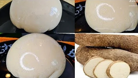 How To Make Pounded Yam Without Mortar | Pounded Yam Without Pounding
