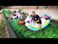 FLOATING down PUBLIC DRAINAGE SYSTEM! (Gross Lazy River)