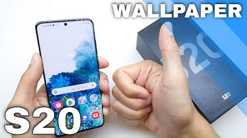 Galaxy S20/S20+: How to Change Wallpaper on Home Scree