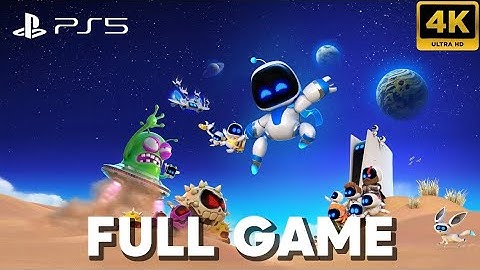 ASTRO BOT FULL GAME (100%) Walkthrough - PS5 (4K60FPS)- No Commentary
