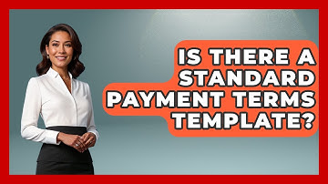 Is There A Standard Payment Terms Template? - Civil Engineering Explained