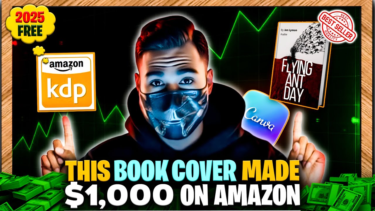 How to Design a Professional KDP Book Cover That Sells (2025 Free Tools Tutorial)