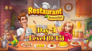 Restaurant Renovation Game Story Day - 1, Level (9-15) || (iOS, Android) Walkthrough Gameplay 2022 screenshot 5