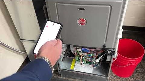 Rheem Endeavor Control Board Replacement & Set Up Using Contractor App