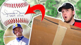UNBOXING A CRAZY EXPENSIVE BASEBALL MYSTERY BOX!