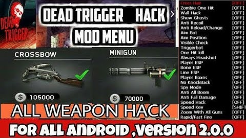 HOW TO HACK DEAD TRIGGER OFFLINE | VERSION 2.0.0 | NO ROOT|
