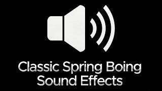 Spring Boing Sound Effects Clic Spring Boing & Funny Boing Sfx No Copyright