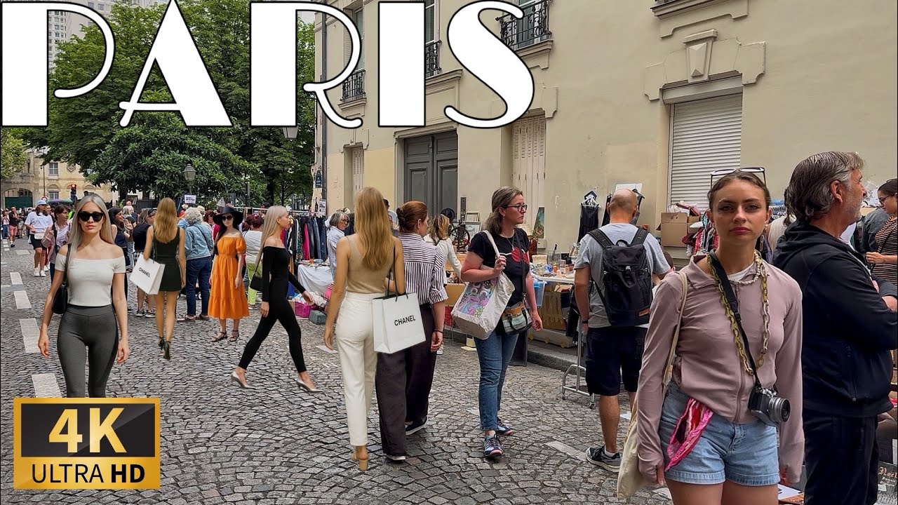 [🇫🇷Paris France 4K 120FPS Walking Tour] Paris 13éme Arrondissement Weekend Tour   16/JUNE/2025