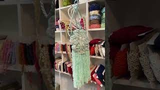 Kosar lace & Button Corner #tassels #fancy #design #ideas