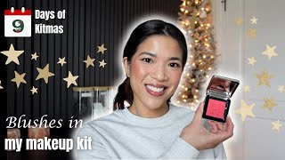 KITMAS DAY 9: BLUSHES IN MY KIT & SWATCHES