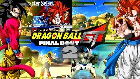 DRAGONBALL GT FINAL BOUT 2 ISO PPSSPP || DB EVOLUTION MOD || Goku, Vegeta, Trunks, Gogeta, Pan, A-17