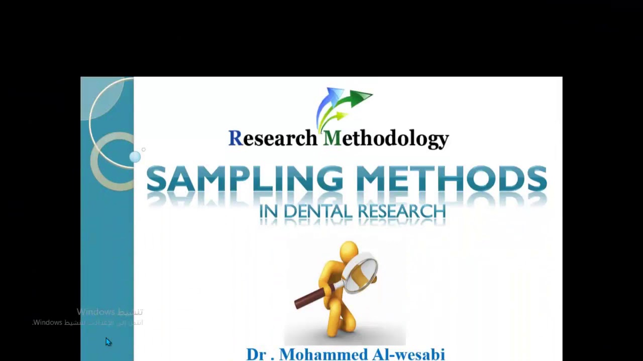 Sampling Methods  طرق إختيار عينة البحث