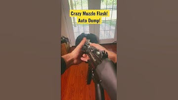 Mp5 Mag Dump Muzzle Flash #shorts #short