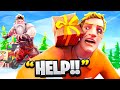 I Pretended To Be BOSS Santa in Fortnite