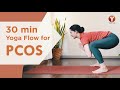 Yoga flow for pcos l the best asanas to overcome pcos  irregular periods by indea yoga