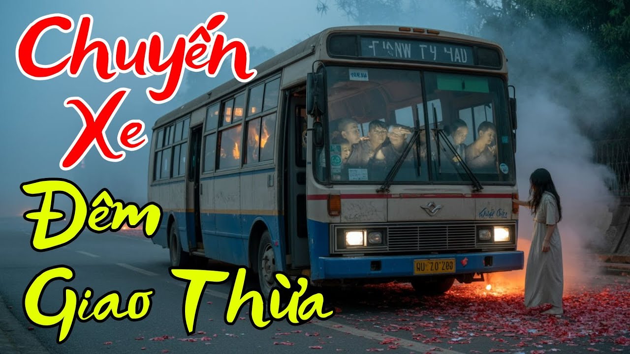 [TRUYỆN MA] CHUYẾN XE ĐÊM GIAO THỪA | SÓC SỢ HÃI