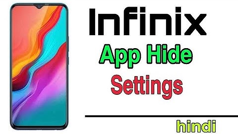 Infinix hot 8,9,10,11 Hide Apps/Infinix Hide Apps Settings