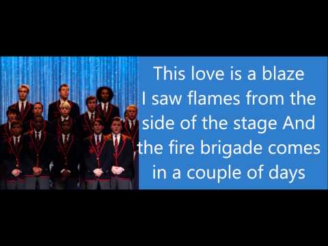 GLEE-Sing with lyrics