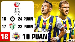 FENERBAHÇE KÜME DÜŞSE NE OLURDU ? EA FC 24 FENERBAHÇE REBUİLD