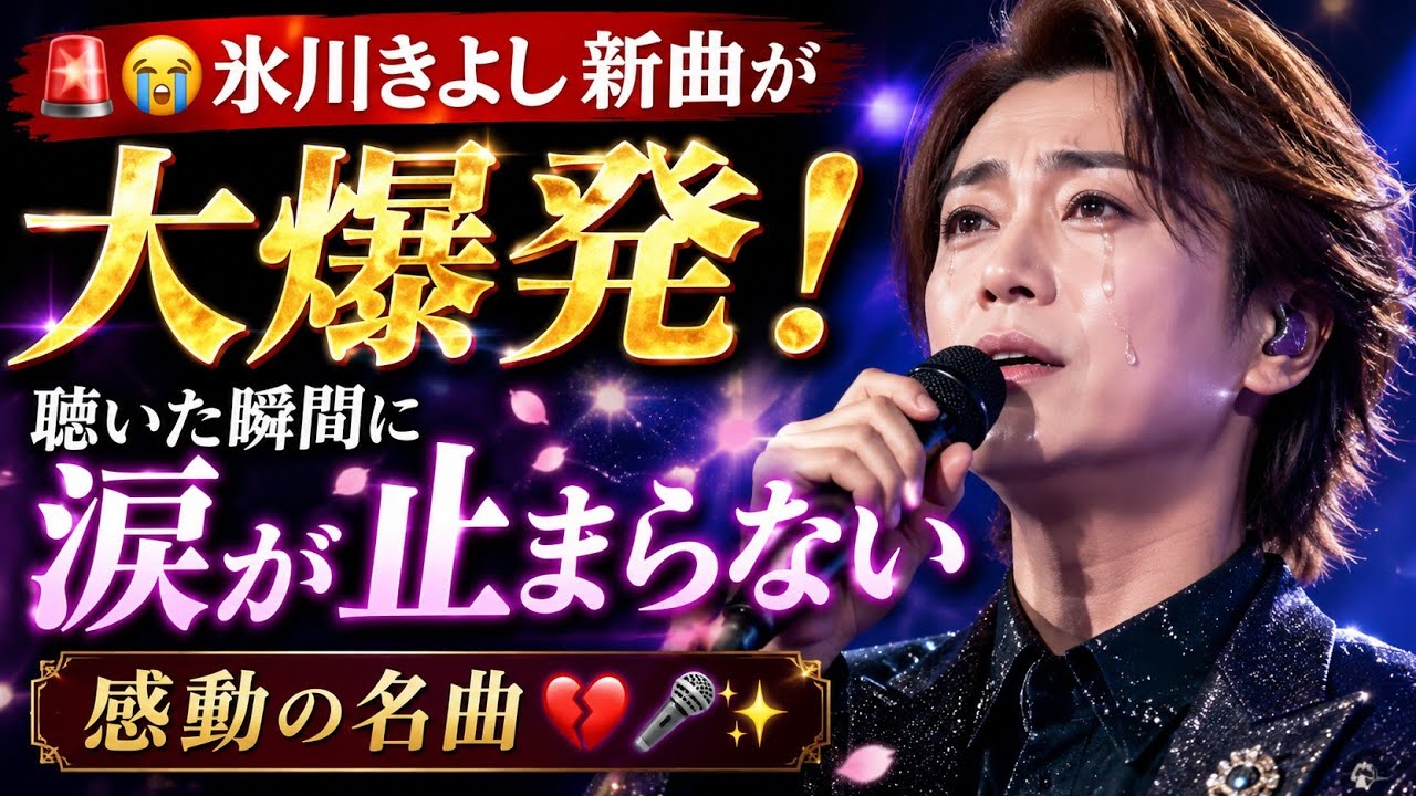 🚨😭 氷川きよし新曲が大爆発！聴いた瞬間に涙が止まらない感動の名曲