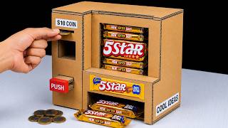How to Make A Chocolate Vending Machine From Cardboard