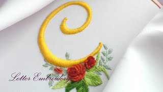 Enhance Your Skills with Satin Stitch Embroidery - Letter Embroidery Satin stitch