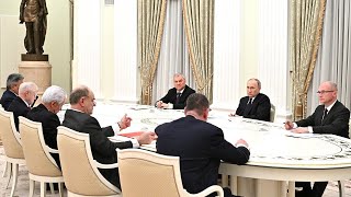 Владимир Путин встретился с руководителями фракций политических партий в Госдуме. 19 марта 2024 года